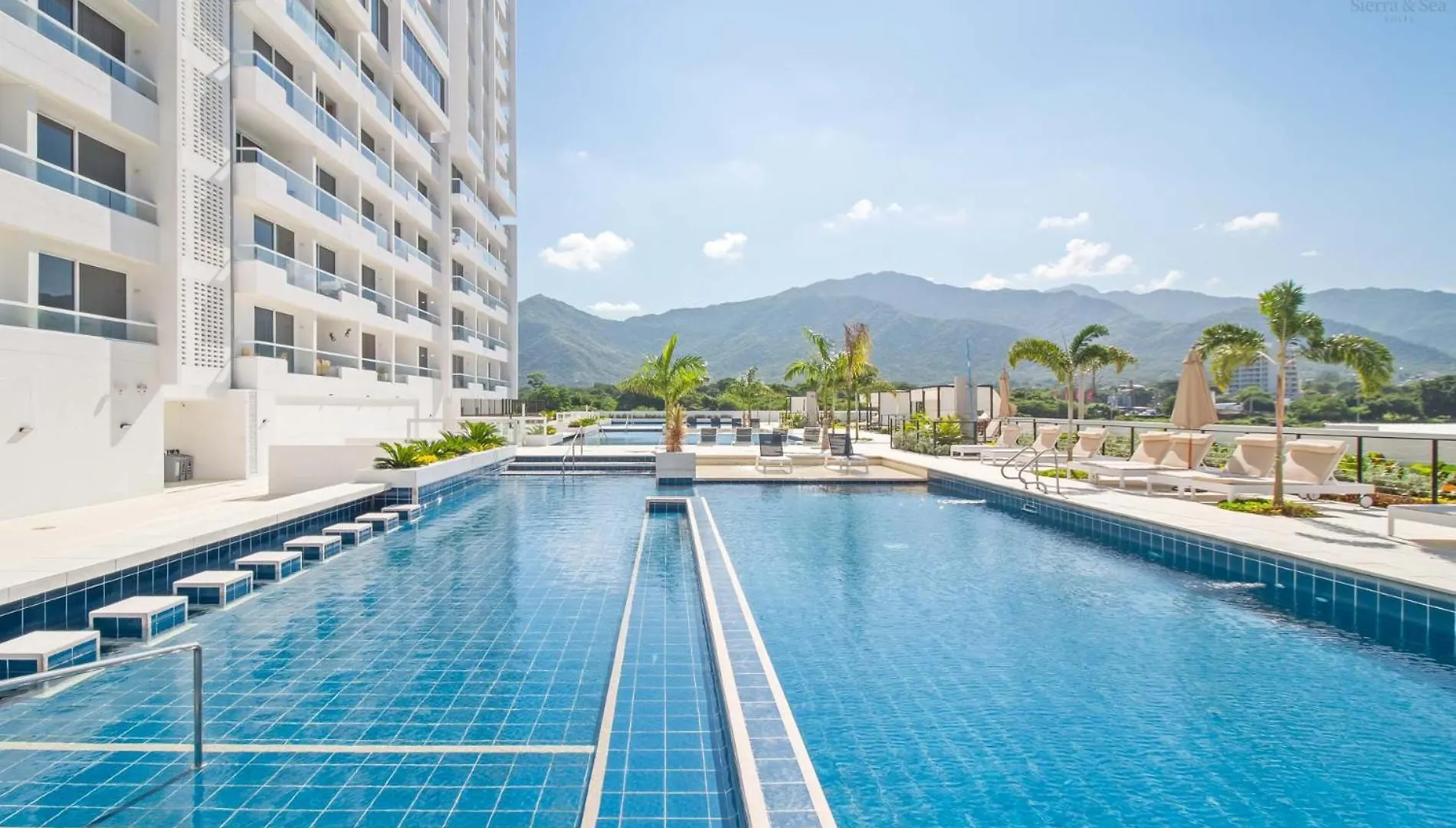 Apartment Sierra & Sea Suite - Penthouse Familiar Con Jacuzzi - Edificio Porto Horizonte Santa Marta  Colombia