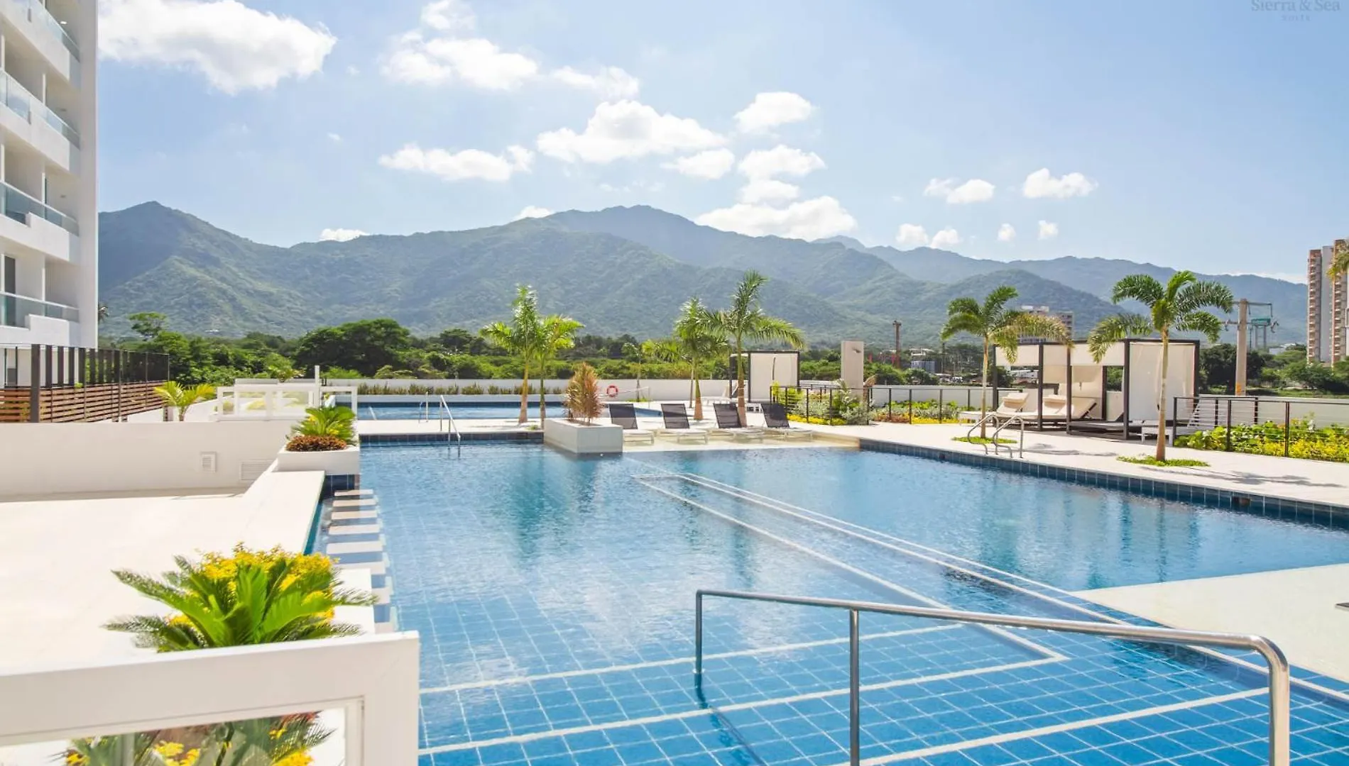 Apartment Sierra & Sea Suite - Penthouse Familiar Con Jacuzzi - Edificio Porto Horizonte Santa Marta