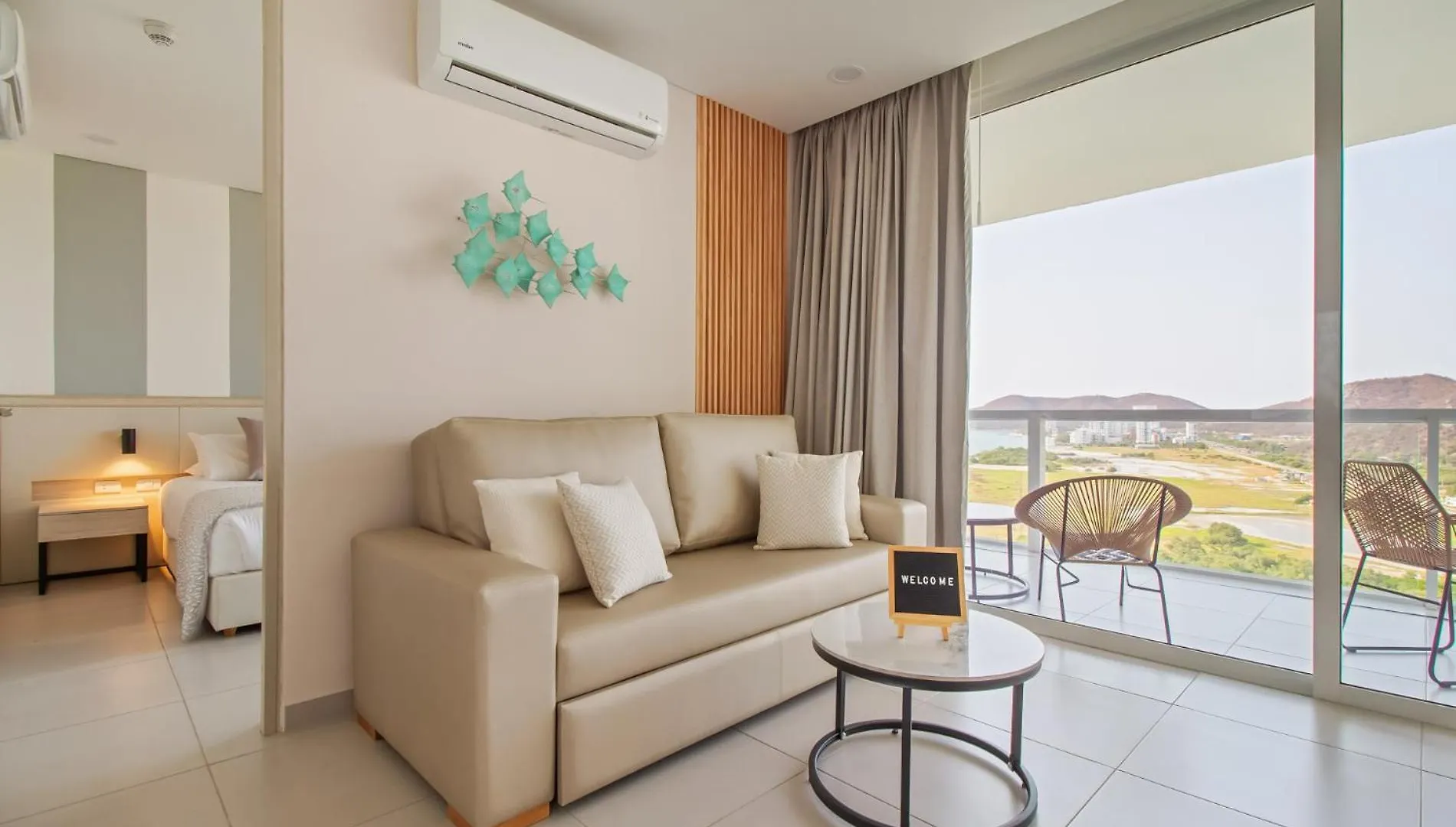 Apartment Sierra & Sea Suite - Penthouse Familiar Con Jacuzzi - Edificio Porto Horizonte Santa Marta